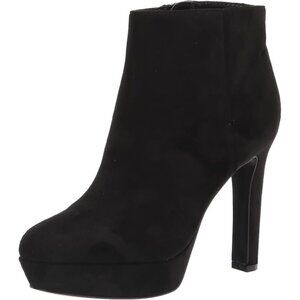 Nine West Womens Zipper Platforms Ankle Boots